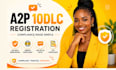 fix a2p 10dlc registration and website tcr compliance