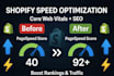 do shopify speed optimization improve core web vitals shopify SEO to boost