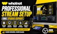 setup your whatnot obs stream for professional auction sellers
