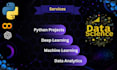 do machine learning and data science projects in python