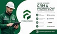 do servicetitan jobber CRM lead management dispatch workflow automation