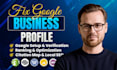 optimize google business profile, fix suspension and reinstate gmb, local SEO