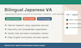 be your bilingual japanese virtual assistant