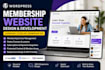 build a e learning website online course learndash membership tutor lms website