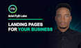 code a responsive HTML CSS javascript landing page for your business