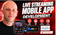build live streaming website app social media app ott live TV app dating app IOS