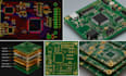 review pcb design, gerber files, drc, dfm and schematic