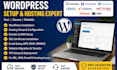 setup wordpress godaddy hosting SSL vps, strato, email domain on ionos, hetzner