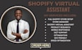 be your shopify virtual assistant and store manager shopify marketing