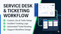 setup and configure a professional service desk and ticketing workflow