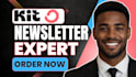 setup convertkit newsletter design kit email sequence expert kit landing page