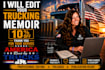 edit your trucking memoir