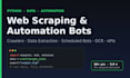 develop a python web scraping, crawling and automation bot