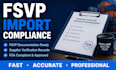 prepare your fsvp documentation for US food imports