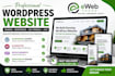 build a professional wordpress website with elementor