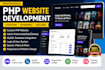 build PHP website with admin panel