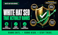 provide white hat SEO services to rank you on google