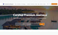 develop a responsive travel website with admin dashboard