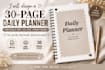 design a custom printable daily planner PDF