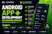 develop a native android app using kotlin jetpack compose
