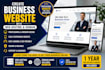 create business website with web hosting and domain
