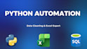write a python script to automate your sql database and export to excel