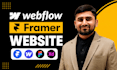 develop webflow framer website, figma to webflow, framer developer