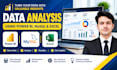 be your data analyst for sql, excel and power bi reports