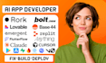 fix lovable replit rork app build flutterflow mobile app developer android ios