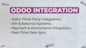 customize and develop odoo modules with API integrations