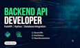 build a rest API backend using fastapi and python