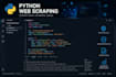 develop custom python scripts for automation, apis and scraping