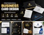 create modern business card or visiting card design