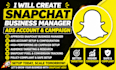 create approved snapchat ads manager account, snapchat ads