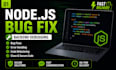 fix node js express mongodb postgresql backend bugs