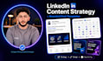 create a linkedin content strategy with branded post templates for your business