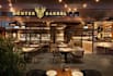 upscale urban restaurant,bar interior,3d layout design,commercial kitchen,cafe
