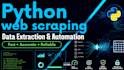 do python web scraping, data extraction and