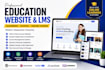 lms educational website online course and elearning website