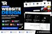 design a premium business website
