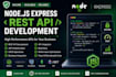 develop nodejs express rest API with jwt authentication
