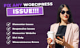 fix wordpress issues, woocommerce bug and critical error
