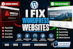 fix, speed up, or customize your wordpress website