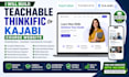 build a teachable thinkific kajabi online course website