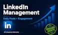 be your linkedin manager