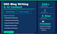 seo blog posts and articles written using ai tools