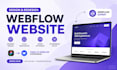 design and develop a responsive webflow website, landing page and ecommerce page