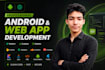 develop android app using kotlin firebase and supabase