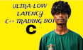 build ultra low latency cpp tradingview webhook bot