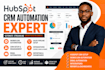 setup hubspot CRM automation, workflows, pipeline and integrations